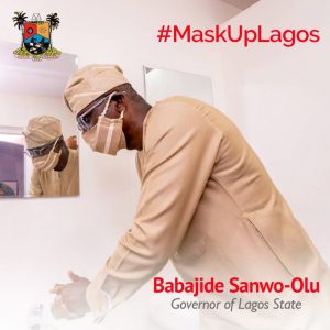 Lagos to begin operation maskupLagos. Wear face masks in public places.
