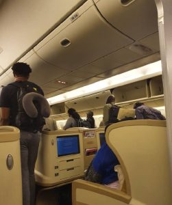 Flight Conveying Stranded Nigerians Finally Arrives Abuja.