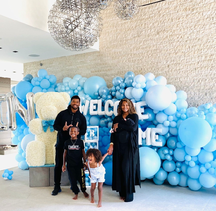 Ciara welcomes baby Win.